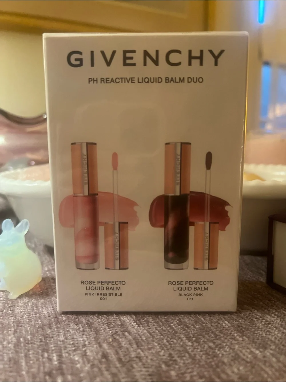 Givenchy Rose Perfecto PH Reactive Liquid Duo - Pink Irresistible and Black Rose